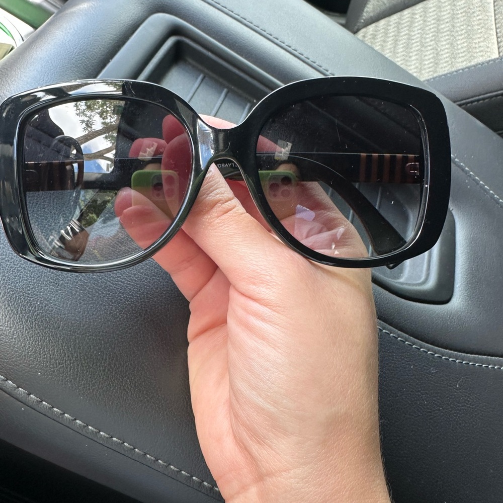 Fendi Black Oversized Sunglasses